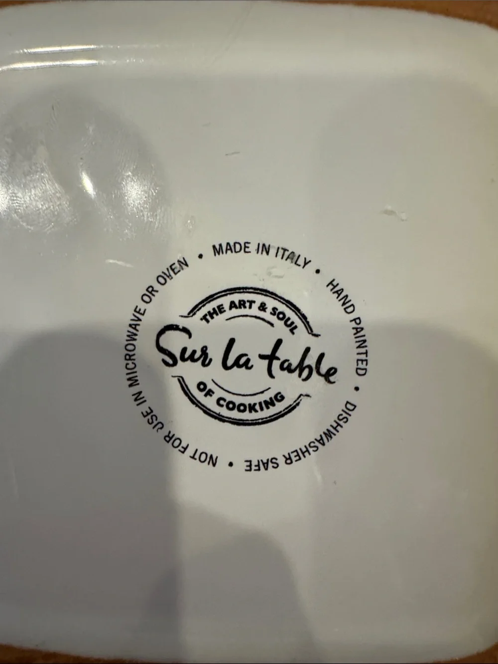 Sur La Table Dessert Plate Set
